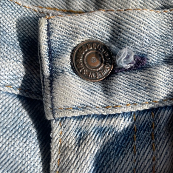 Vintage 70s 917 Orange Tab Levi’s flare jeans - Picture 13 of 16